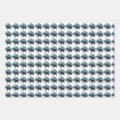 Giant Schnauzer Weihnachten Geschenkpapier Set (Vorderseite 3)