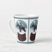 Giant Schnauzer Weihnachten Milchtasse (Linke Ecke)