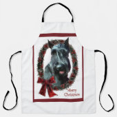 Giant Schnauzer Weihnachten Schürze (Vorderseite)
