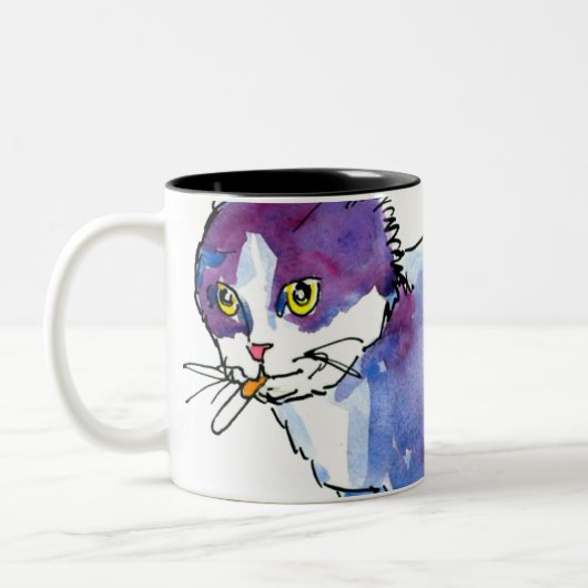 Giant Scribbles Mug Zweifarbige Tasse (Links)