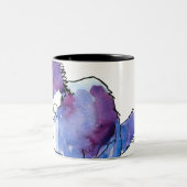 Giant Scribbles Mug Zweifarbige Tasse (Mittel)
