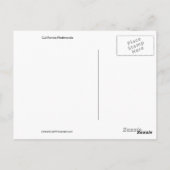 Giant Sequoia-California Redwoods Postcard Postkarte (Rückseite)