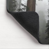 Giant Sequoia Trees in the Fog, CA Mousepad (Ecke)