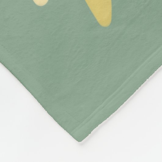 Giant Sunflower Fleecedecke (Ecke)