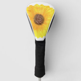 Giant Sunflower Golf Head Covers Headcover