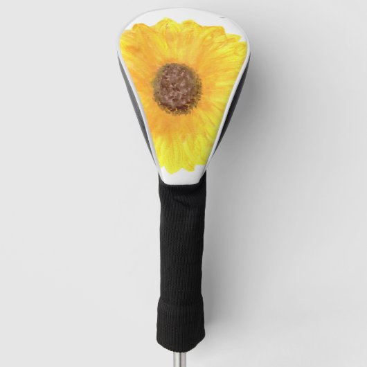 Giant Sunflower Golf Head Covers Headcover (Vorderseite)