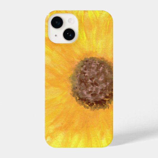 Giant Sunflower iPhone Case Hülle (Rückseite)