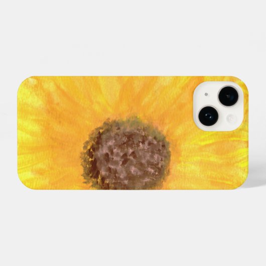Giant Sunflower iPhone Case iPhone Hülle (Rückseite (Horizontal))