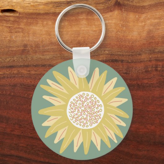 Giant Sunflower Schlüsselanhänger (Vorderseite)