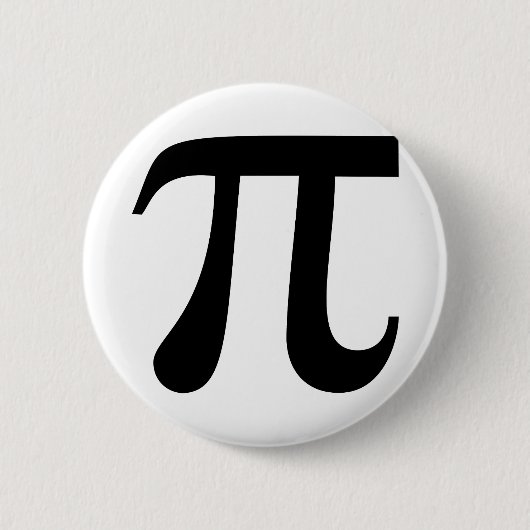 Giant-Symbol "Pi" Button (Vorderseite)