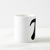 Giant-Symbol "Pi" Kaffeetasse (Mittel)
