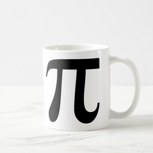 Giant-Symbol "Pi" Kaffeetasse (Rechts)
