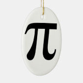 Giant-Symbol "Pi" Keramik Ornament (Rechts)