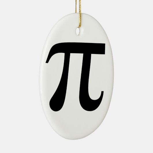 Giant-Symbol "Pi" Keramik Ornament (Rechts)