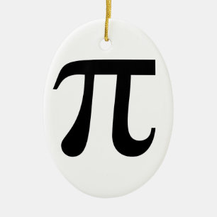 Giant-Symbol "Pi" Keramik Ornament