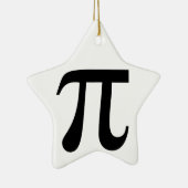 Giant-Symbol "Pi" Keramik Ornament (Rechts)