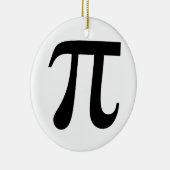Giant-Symbol "Pi" Keramik Ornament (Rechts)