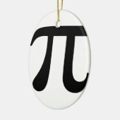 Giant-Symbol "Pi" Keramikornament (Links)