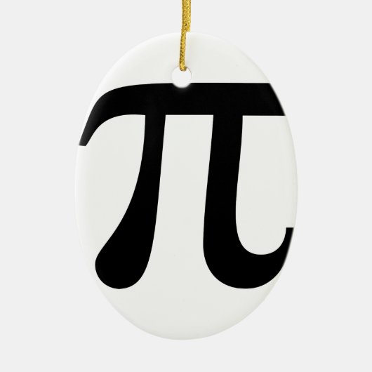 Giant-Symbol "Pi" Keramikornament (Vorne)