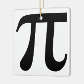 Giant-Symbol "Pi" Keramikornament (Links)
