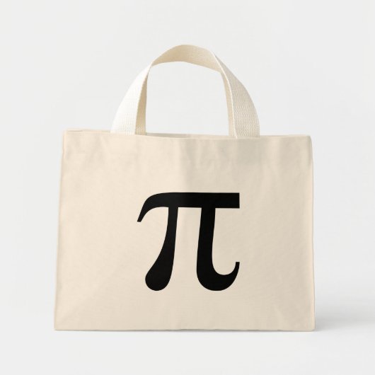Giant-Symbol "Pi" Mini Stoffbeutel (Vorne)