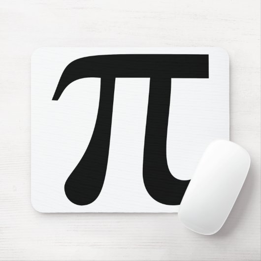 Giant-Symbol "Pi" Mousepad (Mit Mouse)