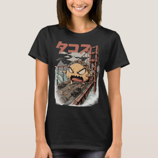 Giant Taco Monster Kaiju mexikanisches Essen Kawai T-Shirt