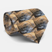 GIANT TORTOISE MUSCHEL KRAWATTE (Gerollt)