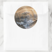 GIANT TORTOISE MUSCHEL RUNDER AUFKLEBER (Tasche)