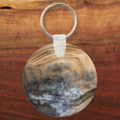 GIANT TORTOISE MUSCHEL SCHLÜSSELANHÄNGER (Vorderseite)