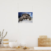 Giant Tortoise Poster (Küche)