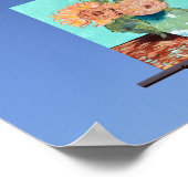 Giant Van Gogh Sunflowers Poster (Ecke)