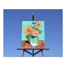 Giant Van Gogh Sunflowers