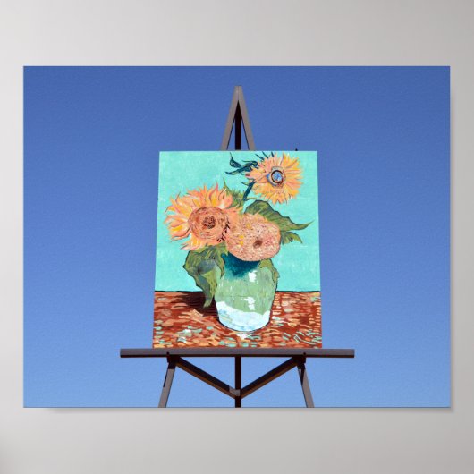 Giant Van Gogh Sunflowers Poster (Vorne)