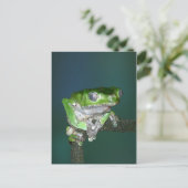 Giant Waxy Monkey Frog Postcard Postkarte (Stehend Vorderseite)