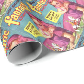 Giantess in einem Lavendel Kleid Geschenkpapier (Rolleneckpunkt)