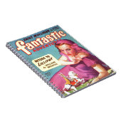 Giantess in einem Lavendel Kleid Notizblock (Rechte Seite)