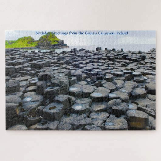Giant's Causeway Antrim Irland. Jigsaw Puzzle (Horizontal)