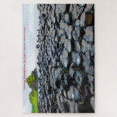 Giant's Causeway Antrim Irland. Jigsaw Puzzle (Vertikal)