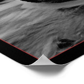 Giants Causeway B&W Poster (Ecke)