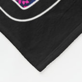 Giant's Causeway Bysalt Columns Cube Shaped Stones Fleecedecke (Ecke)