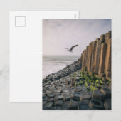 Giants Causeway Feiertagspostkarte (Vorne/Hinten)
