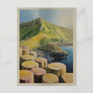 Giants Causeway Feiertagspostkarte
