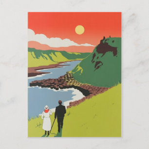 Giants Causeway Feiertagspostkarte