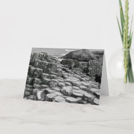 Giant's Causeway Grußkarte Karte