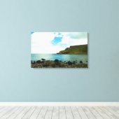 Giants Causeway in Irland Stretched Canvas Print Leinwanddruck (Insitu (Holzboden))