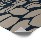 Giant's Causeway Ireland Poster (Ecke)