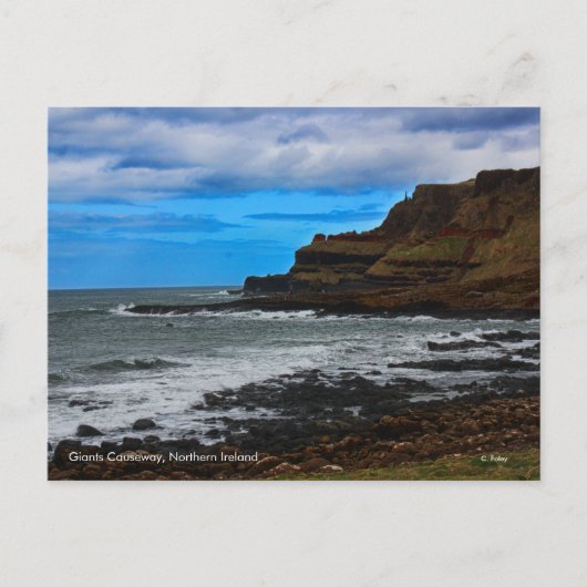 Giants Causeway, Irland, Postcard Postkarte (Vorderseite)