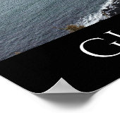 Giant's Causeway Irland Poster (Ecke)