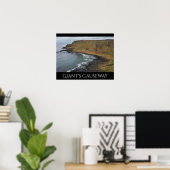 Giant's Causeway Irland Poster (Heimbüro)
